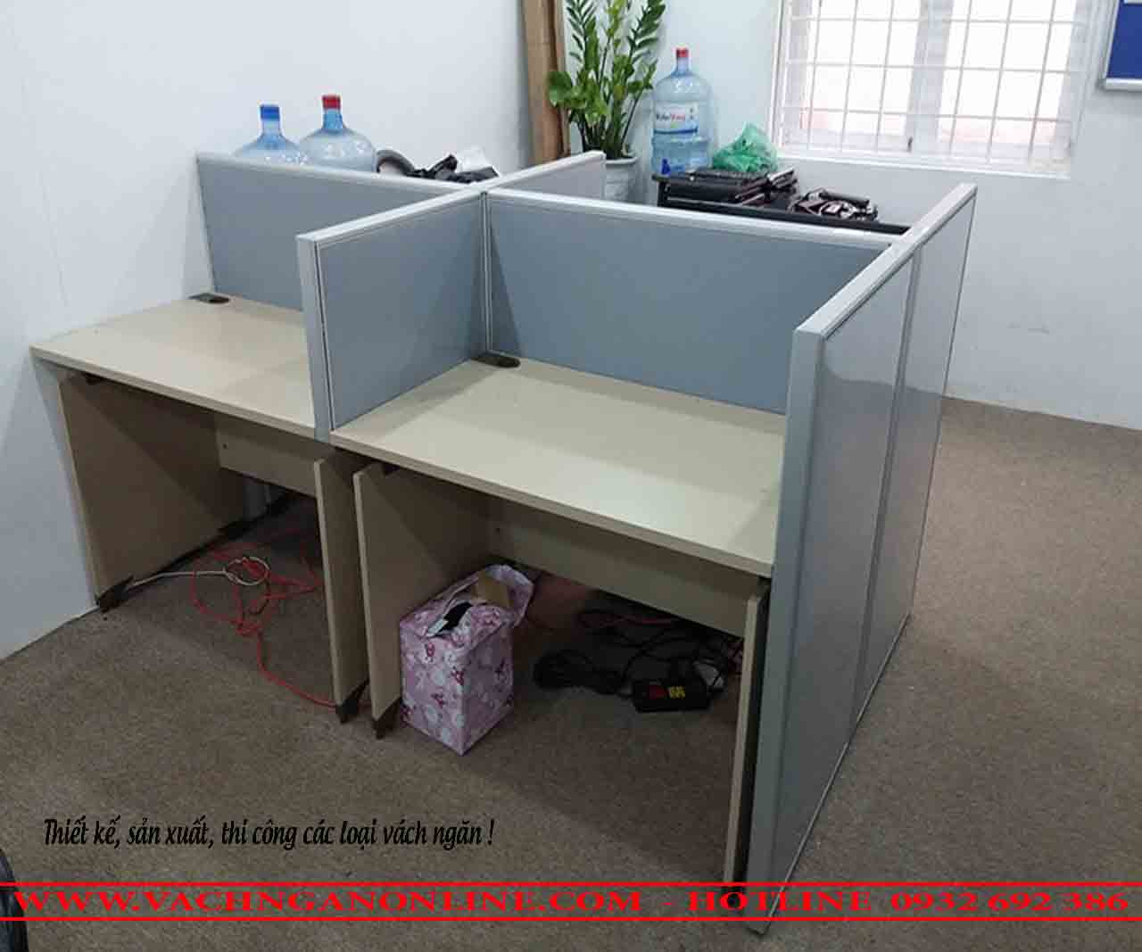 Bàn làm việc có vách ngăn 416