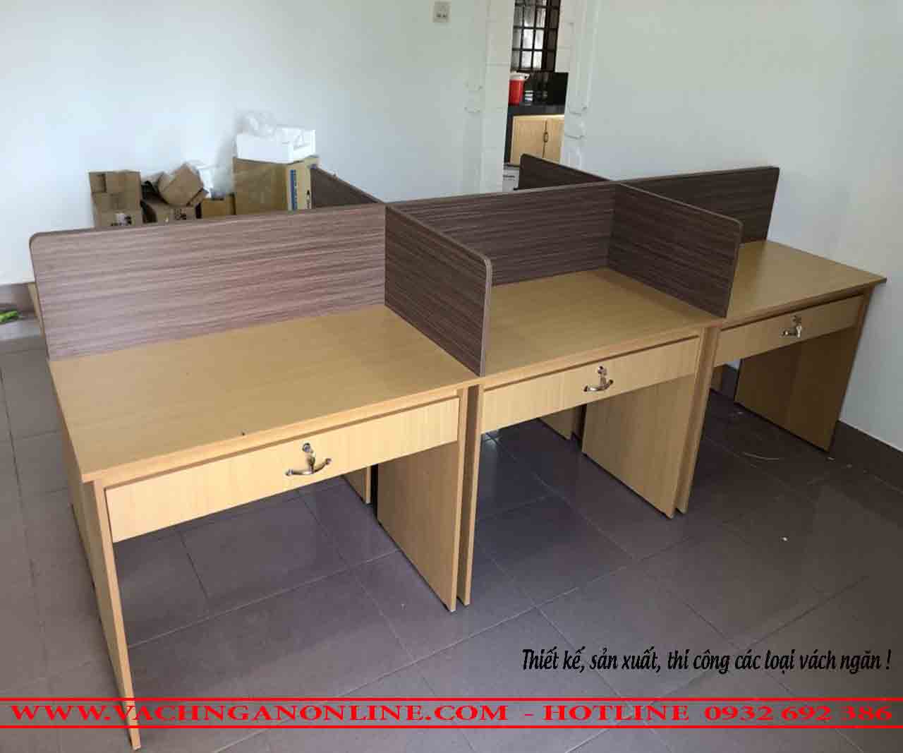 Vách ngăn bàn làm việc 602