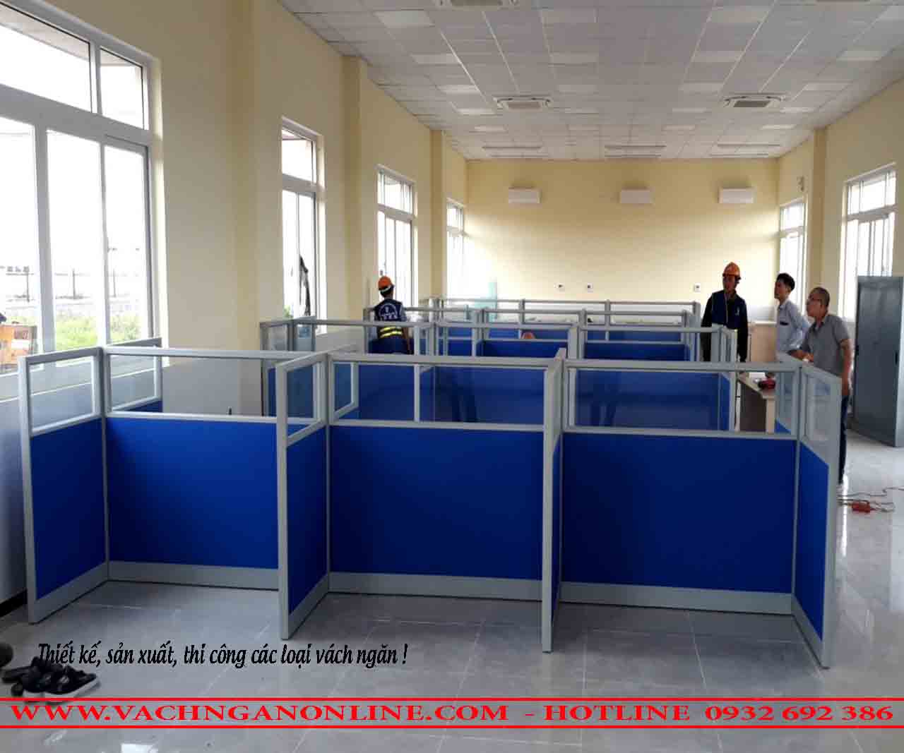 Vách ngăn bàn nhân viên 401