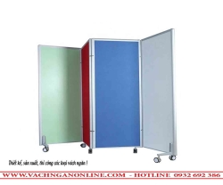 Vách ngăn di động có bánh xe 10