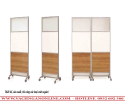 Vách ngăn di động có bánh xe 16