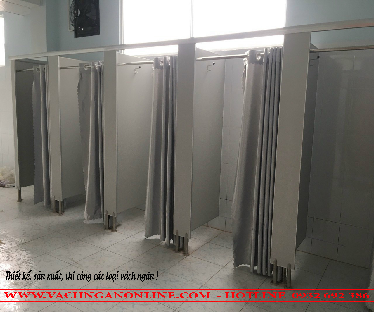 Vách ngăn phòng thay đồ 02
