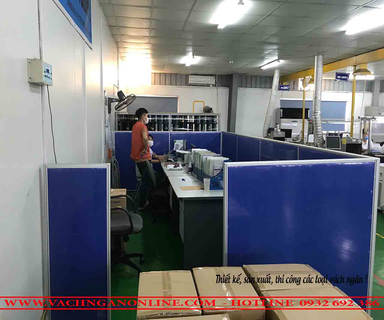 Vách ngăn văn phòng VVP 19