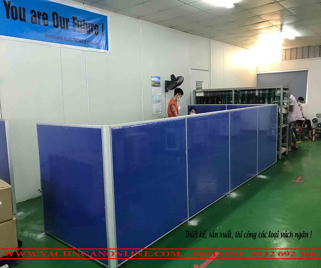 Vách ngăn văn phòng VVP 22